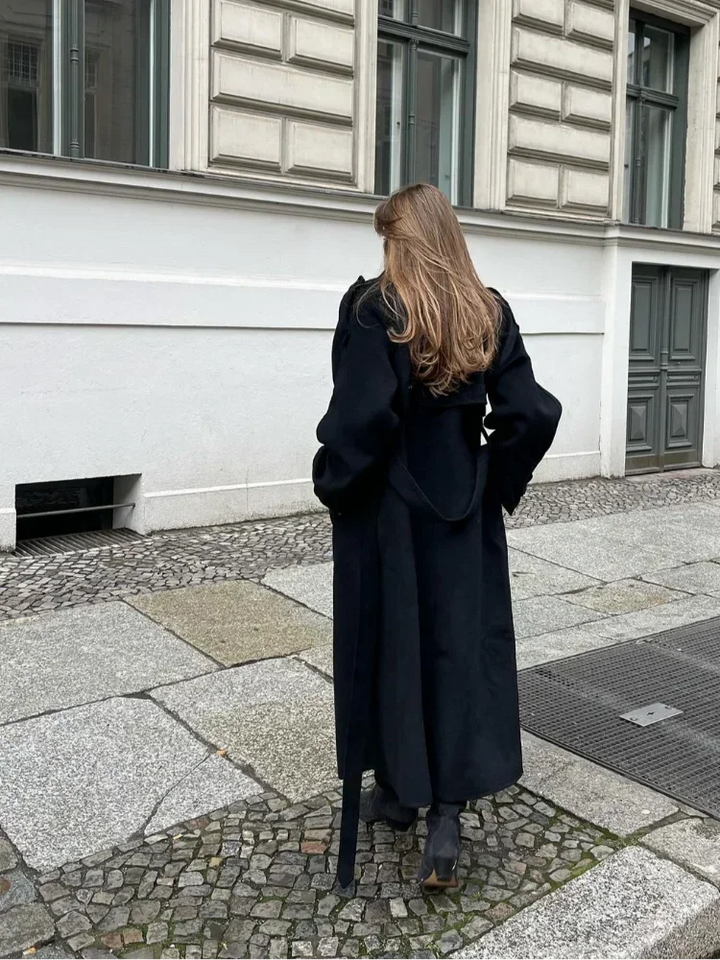 Mune | Women's Oversized Wool Winter Jacket with Pockets