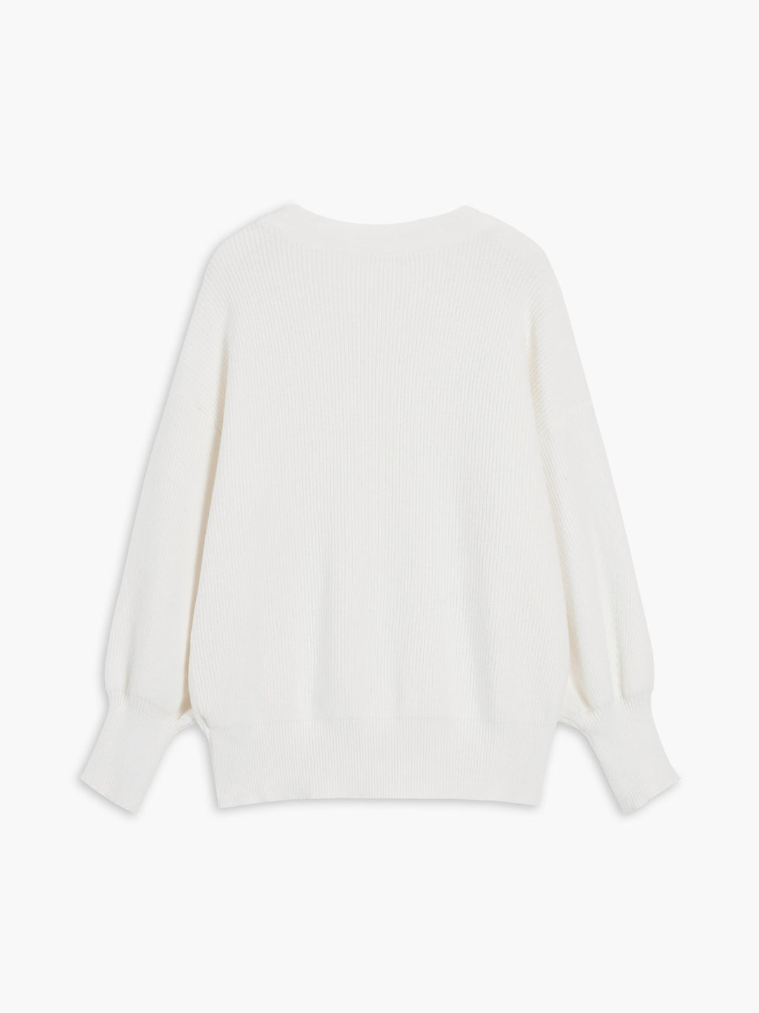 Mune | Women's Oversized Knit Cardigan with V-Neck and Button Closure