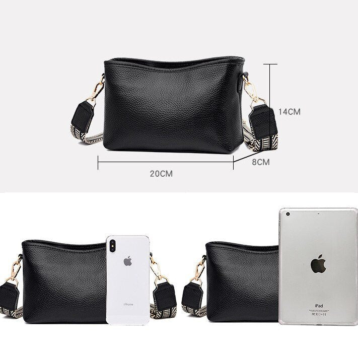 Mune | Minimalistic Leather Shoulder Bag for Women