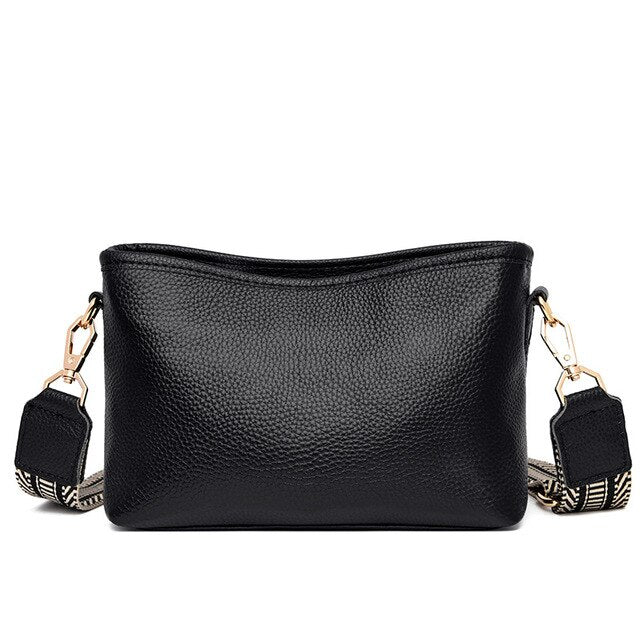 Mune | Minimalistic Leather Shoulder Bag for Women