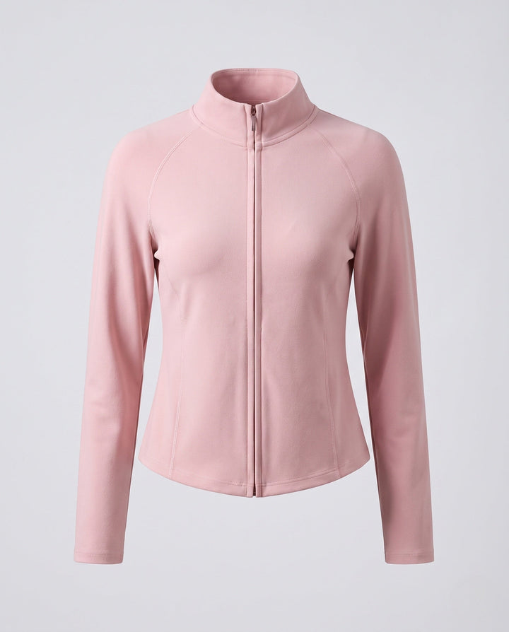 Women's Stylish Fleece Jacket with Poppy Cut Mune Fashion