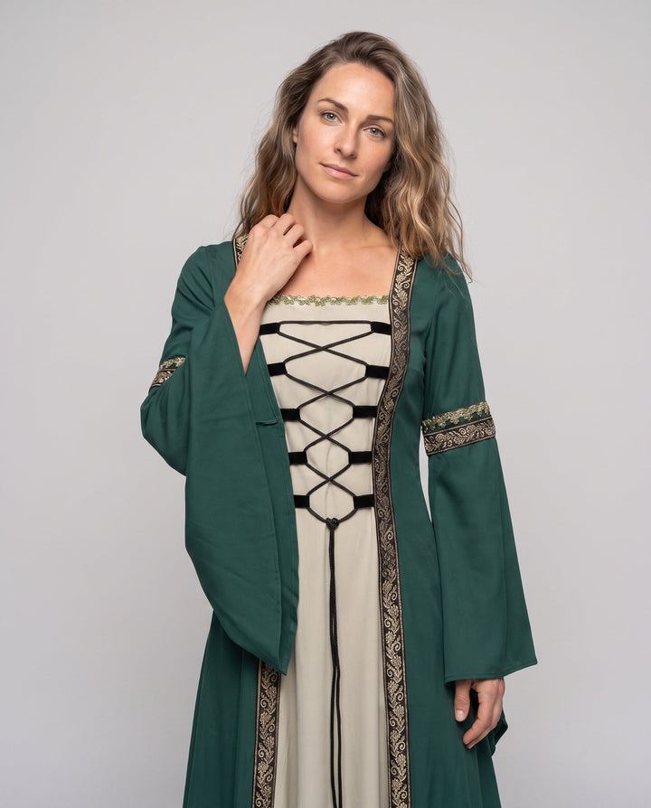 Women's historic fairy tale dress with elegant lacing design Mune Fashion