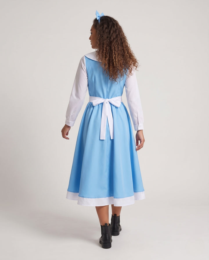 Women Fairy Tale Costume Dress with Classic Design and Ruffle Details Mune Fashion