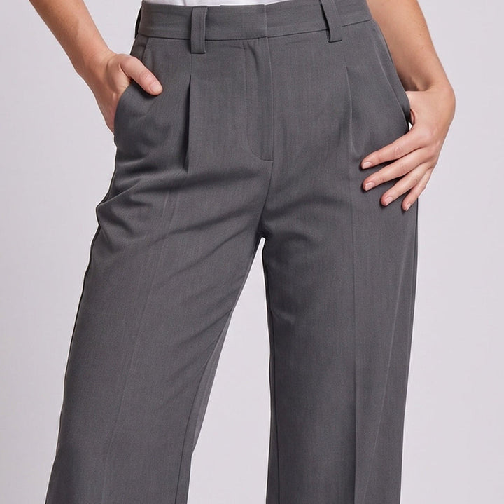 Women Elegant Wide Leg Pants Mune Fashion