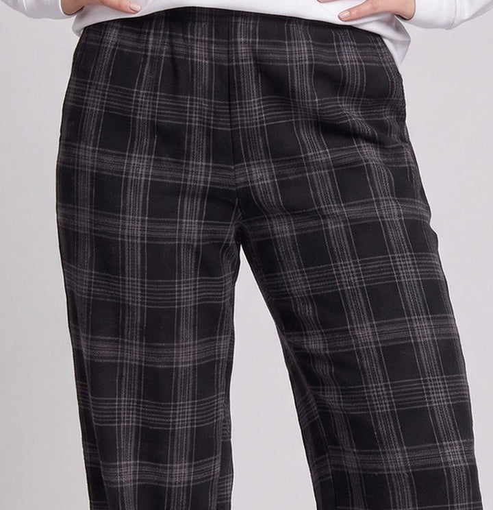 Women’s carrot pants with check pattern Mune Fashion