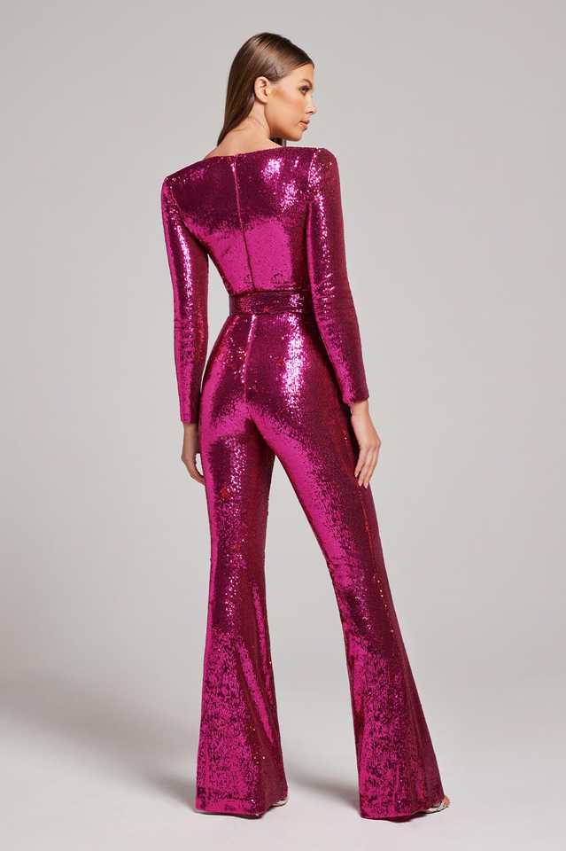 Mune | Marissa Sequin Jumpsuit