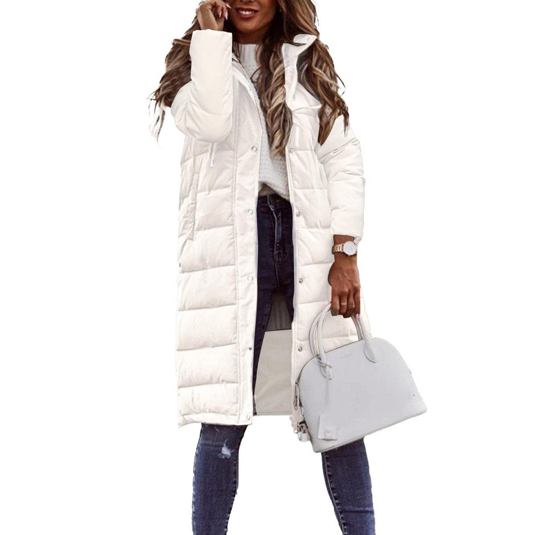Mune | Quilted Hooded Long Winter Jacket For Women