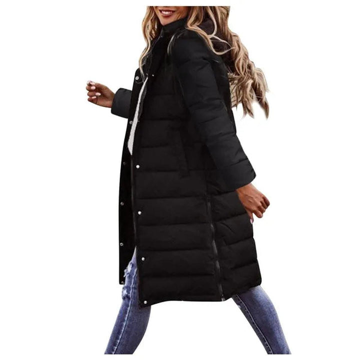 Mune | Quilted Hooded Long Winter Jacket For Women