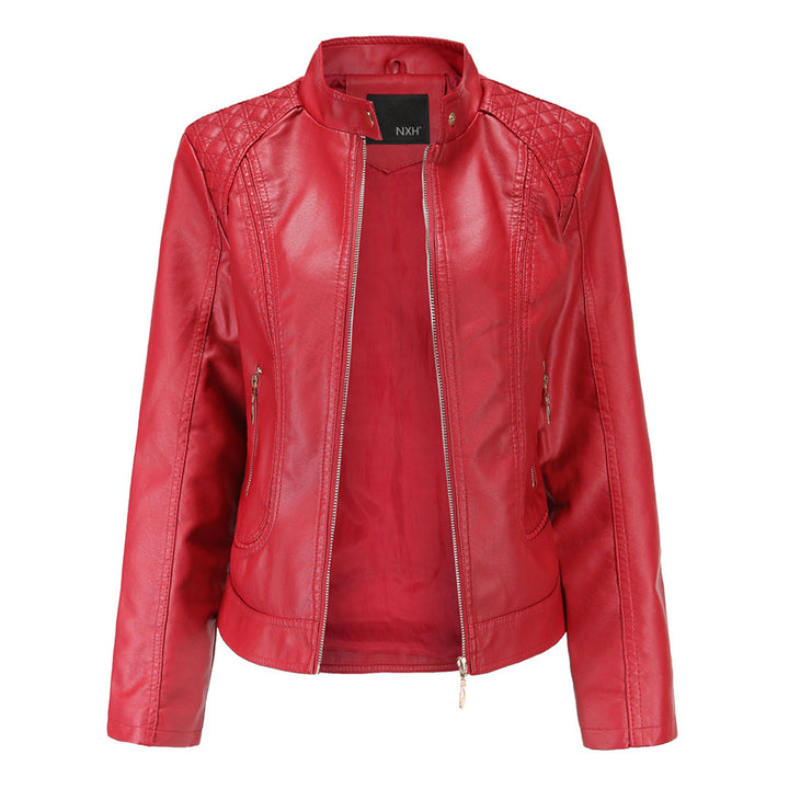 Mune | Stylish leather women's jacket made of genuine leather
