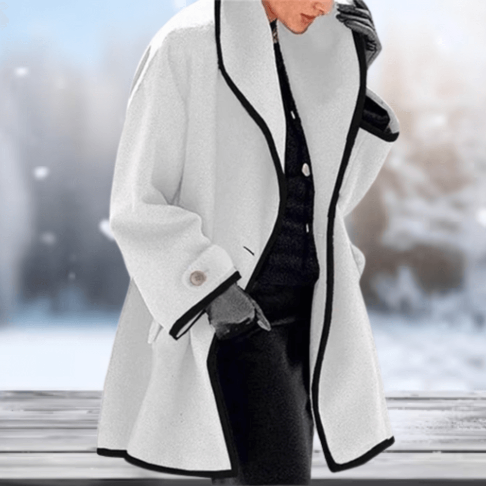 Mune | Wool-like Women's Jacket - Long Women's Jacket Winter