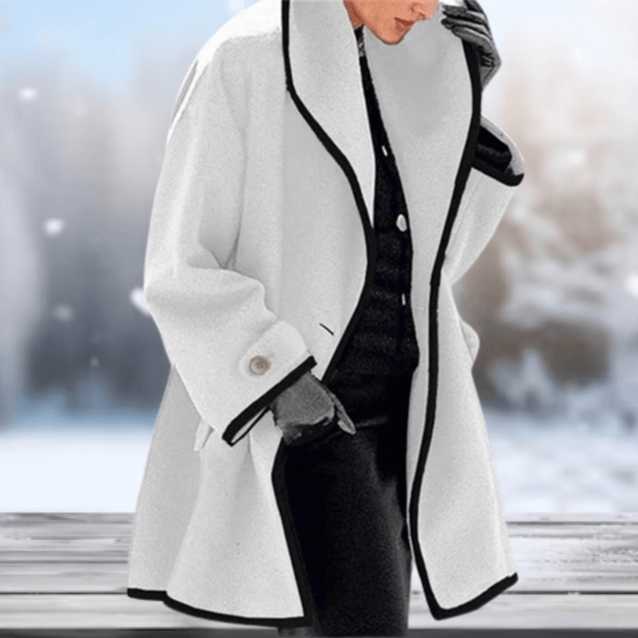 Mune | Wool-like Women's Jacket - Long Women's Jacket Winter