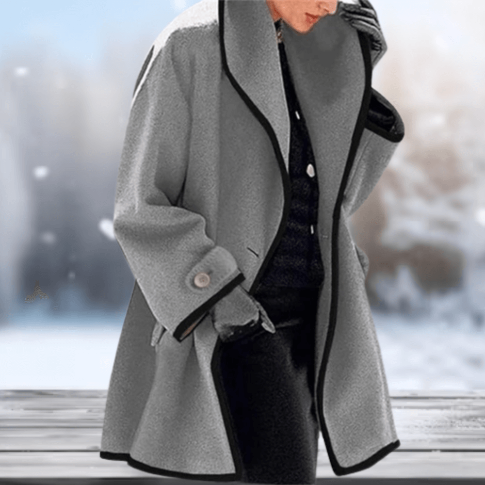 Mune | Wool-like Women's Jacket - Long Women's Jacket Winter
