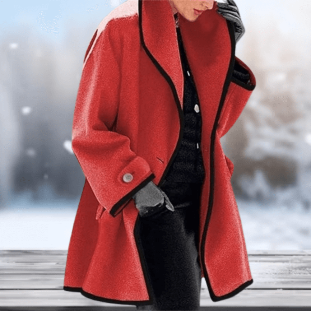 Mune | Wool-like Women's Jacket - Long Women's Jacket Winter