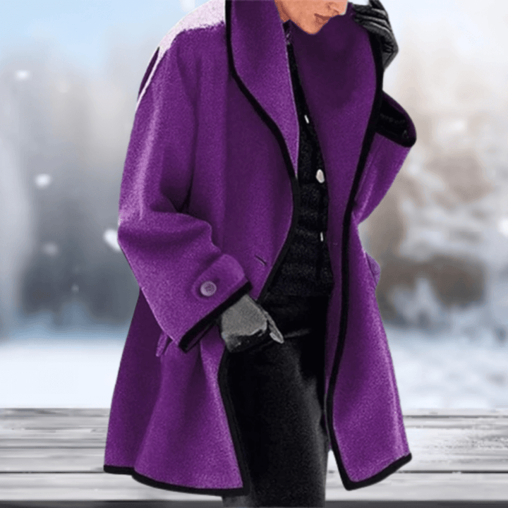 Mune | Wool-like Women's Jacket - Long Women's Jacket Winter