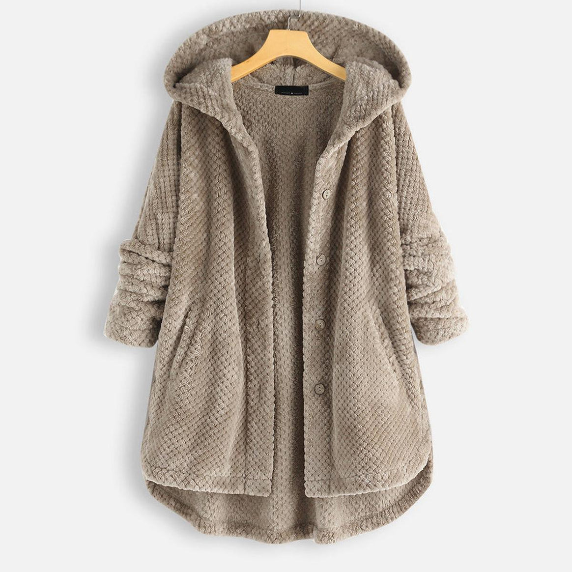 Mune | Reversible Fleece Hooded Pullover Jacket for Women Stylish and Warm Winter Clothing