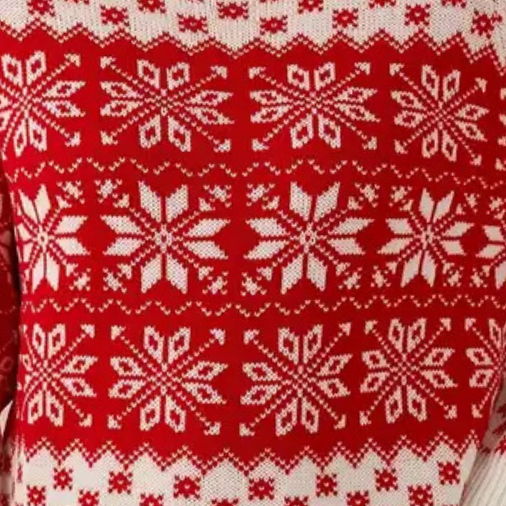 Mune | Knitted Christmas Sweater Women Snowflake Design