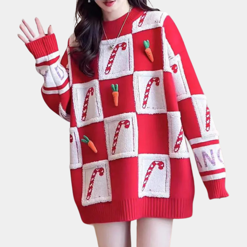 Mune | Oversized Christmas Sweater Bad Christmas Sweater Women