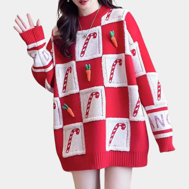 Mune | Oversized Christmas Sweater Bad Christmas Sweater Women