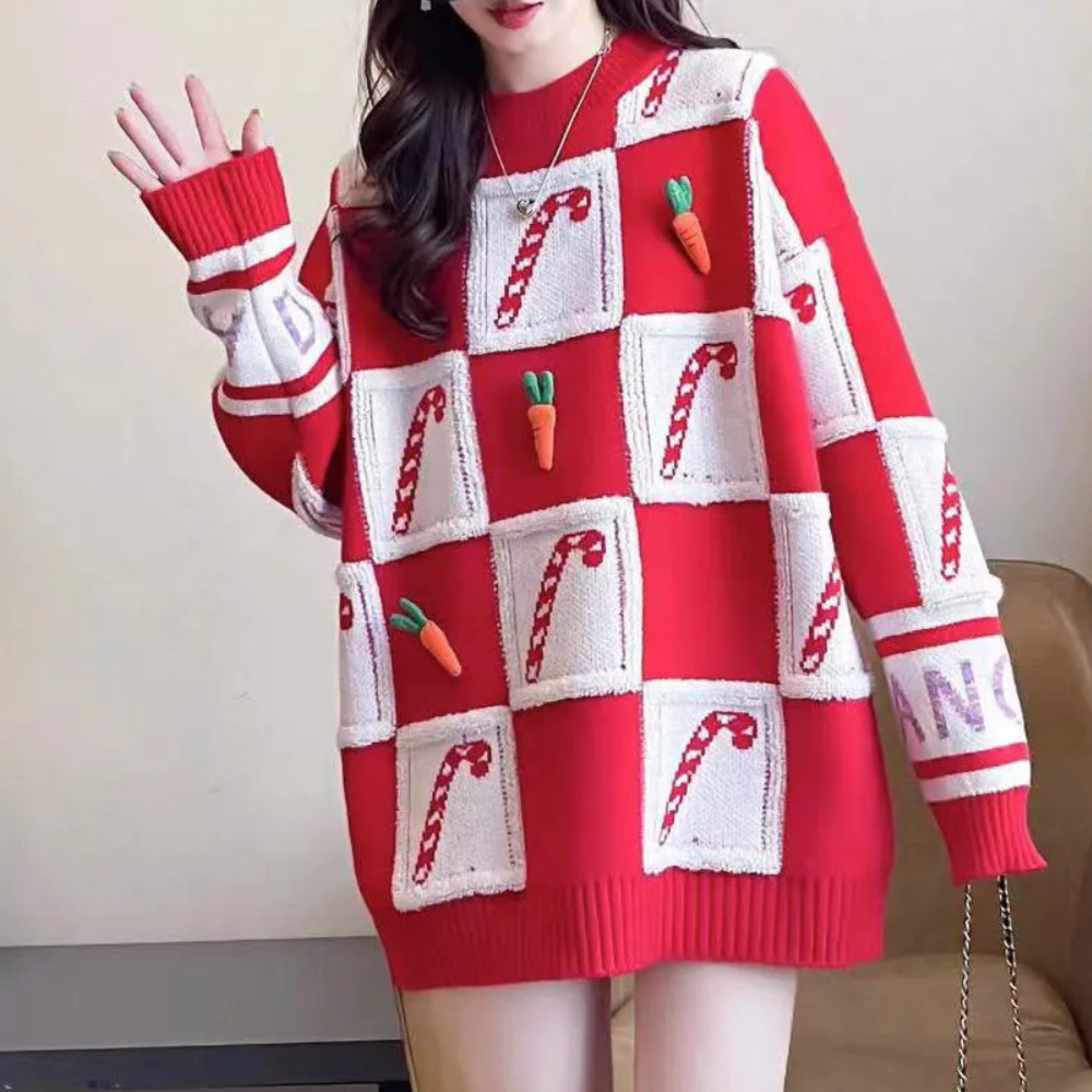 Mune | Oversized Christmas Sweater Bad Christmas Sweater Women