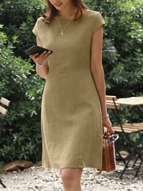 Mune Fashion Linen Summer Dress