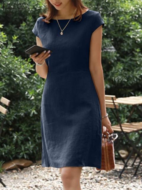 Mune Fashion Linen Summer Dress