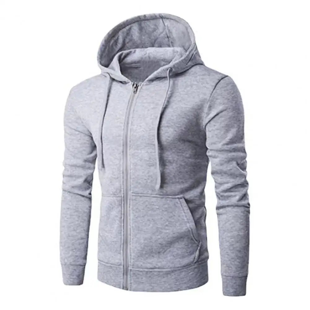 Men’s Classic Zip Up Street Hoodie