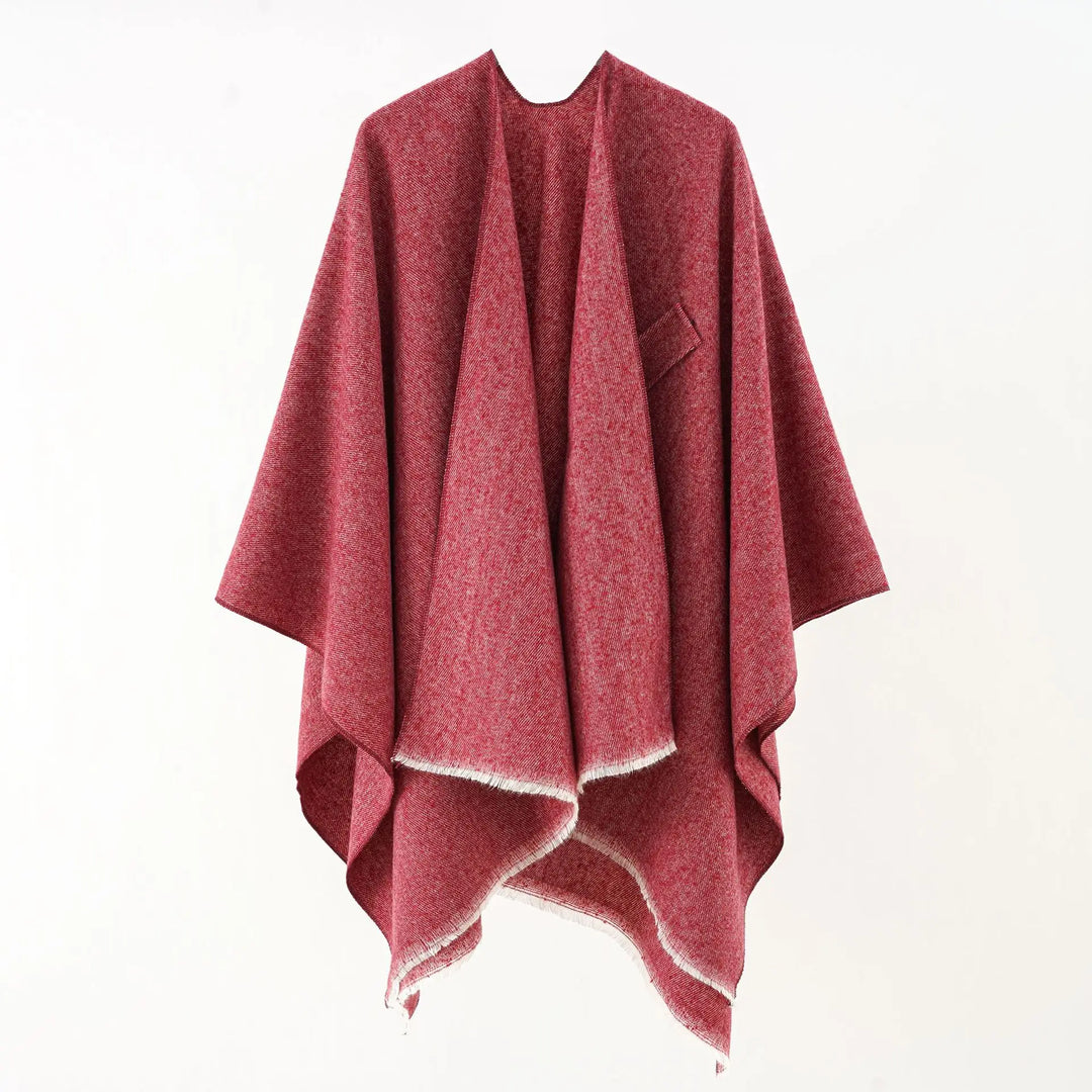 Mune | Cashmere Poncho Retro & Stylish