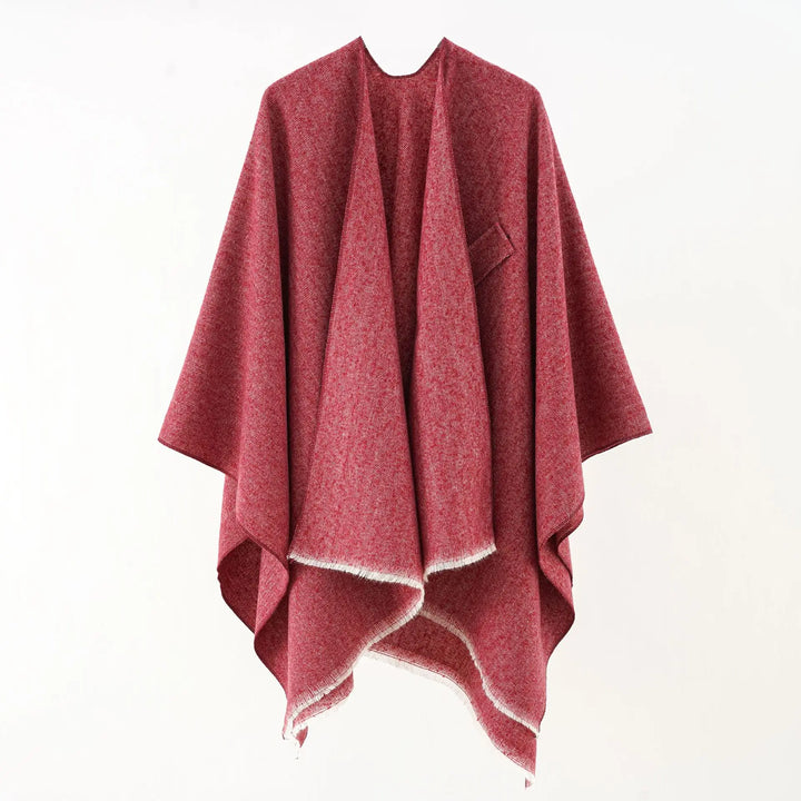 Mune | Cashmere Poncho Retro & Stylish