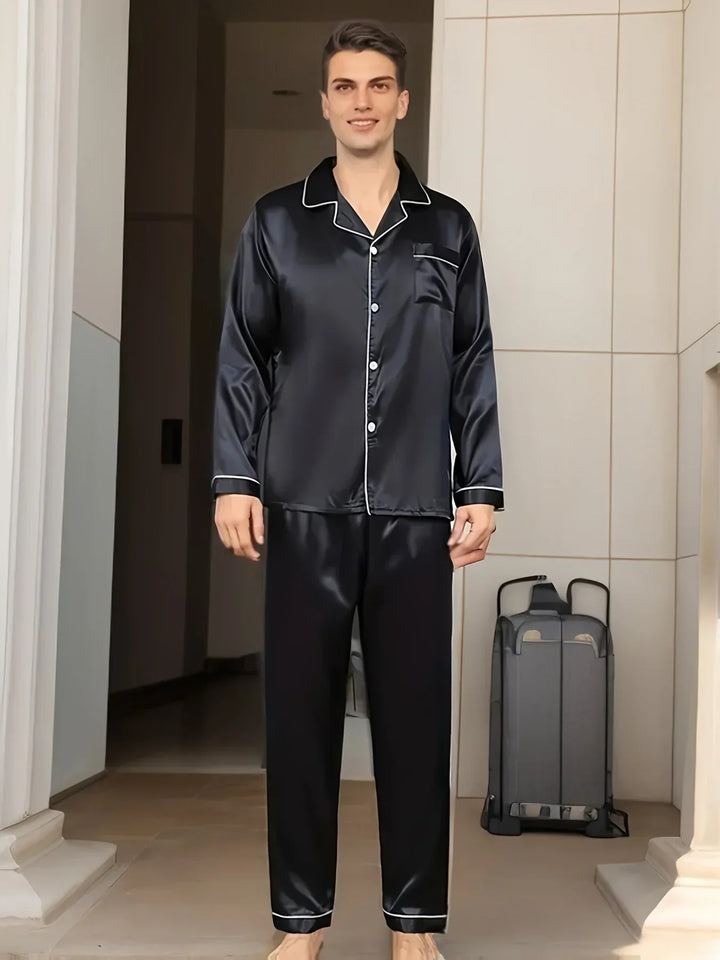 Mune Fashion - Men's Satin Pajama Set