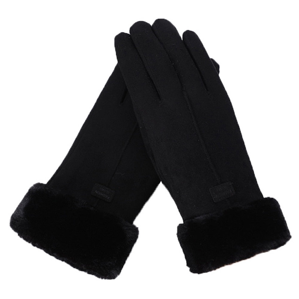 Mune Fashion - Chic and Stylish Winter Furry Gloves for Women