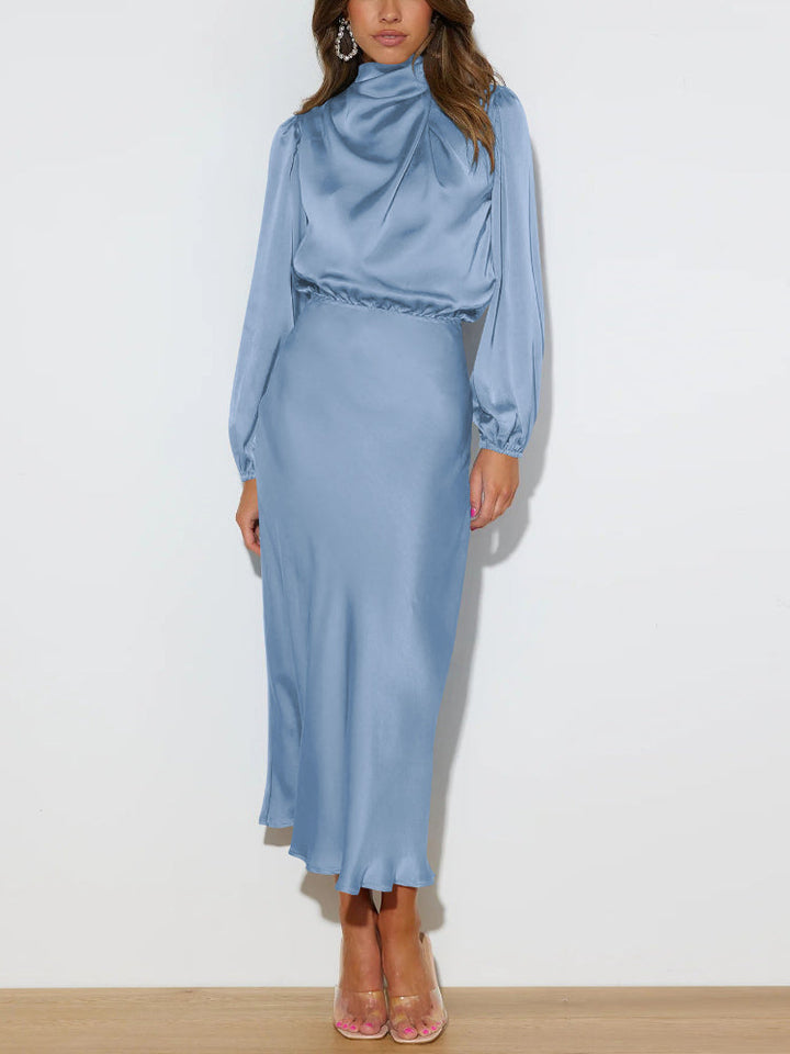 Mune | Long Satin Dress