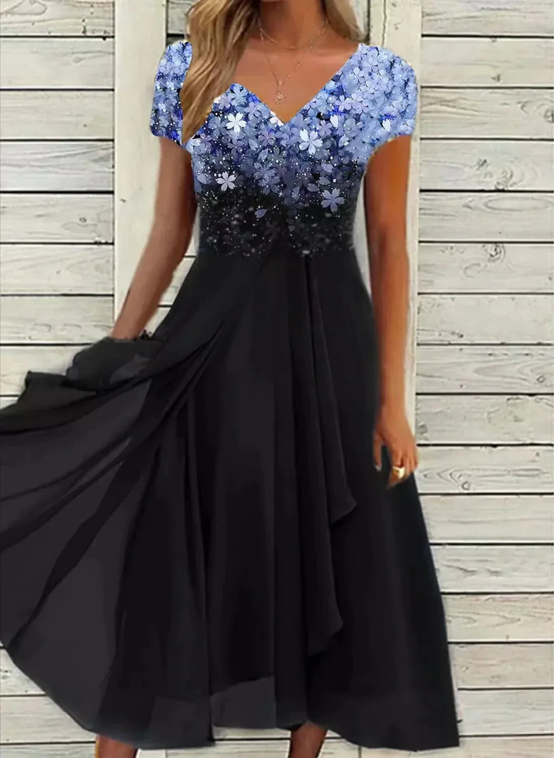 Ladies Chiffon Party Dress