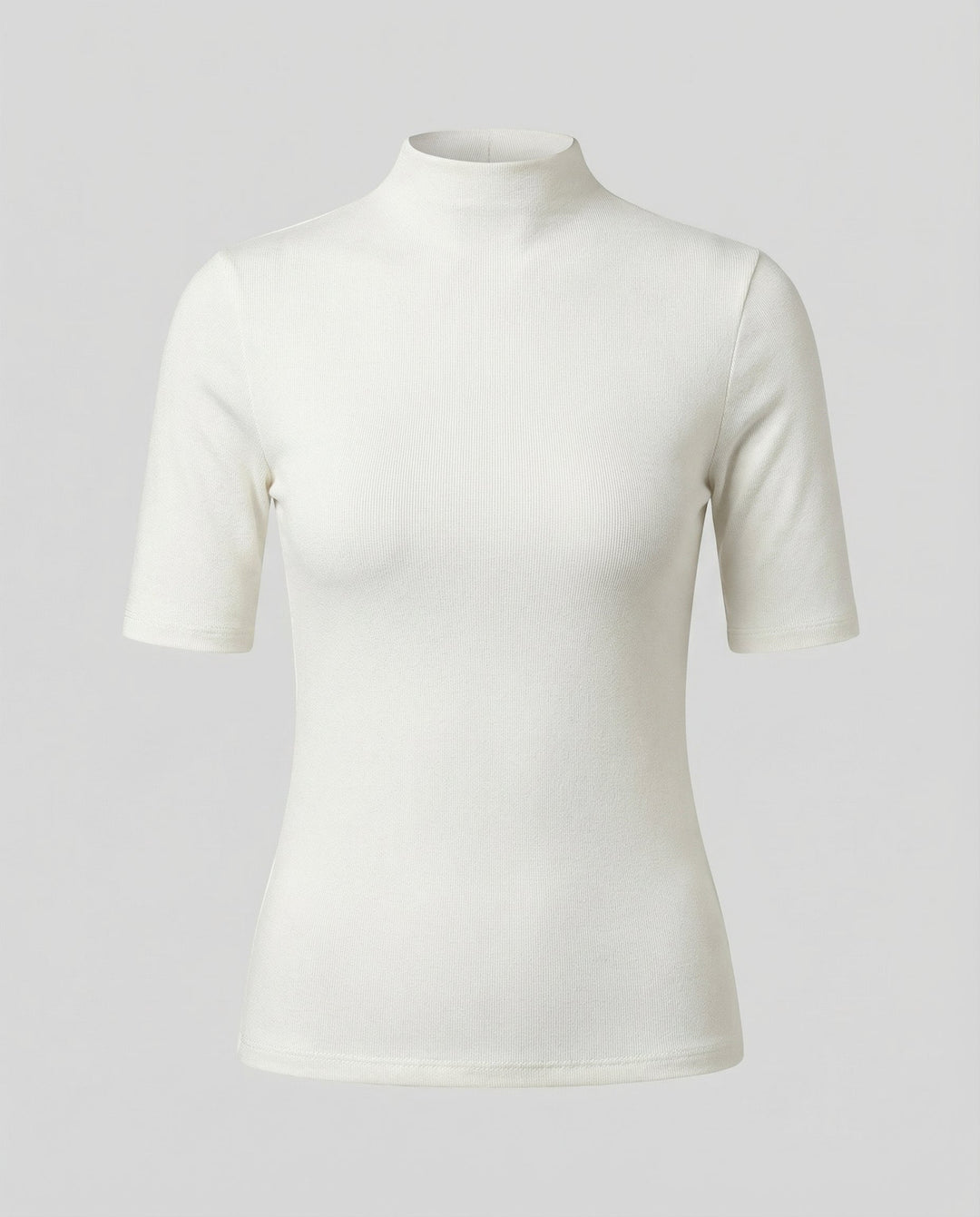 Fine knit seamless turtleneck sweater women