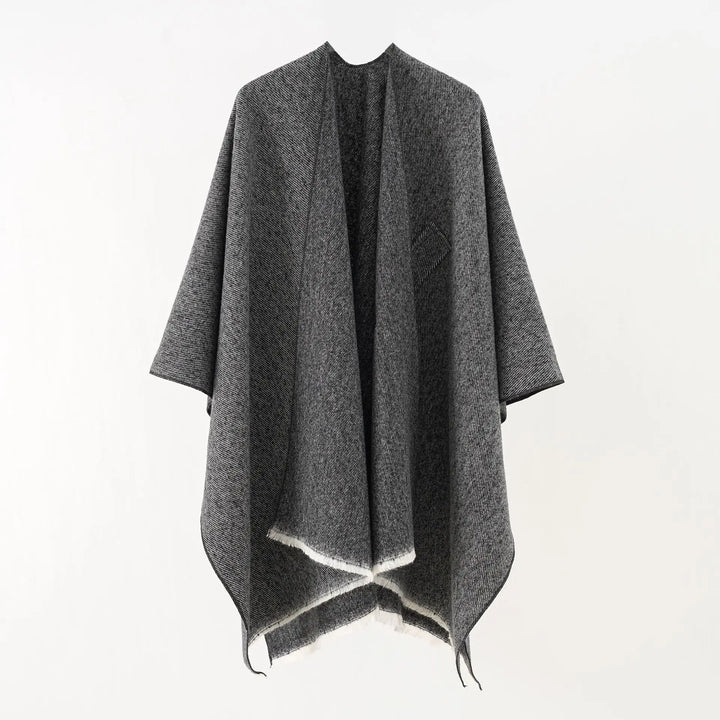 Mune | Cashmere Poncho Retro & Stylish