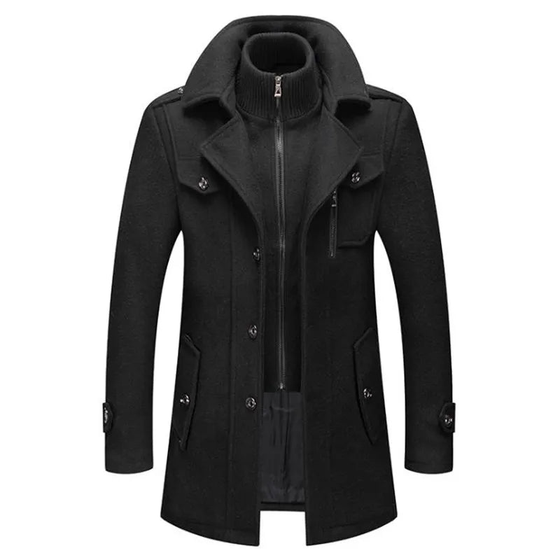 Mune | Elegant Long Men's Coat