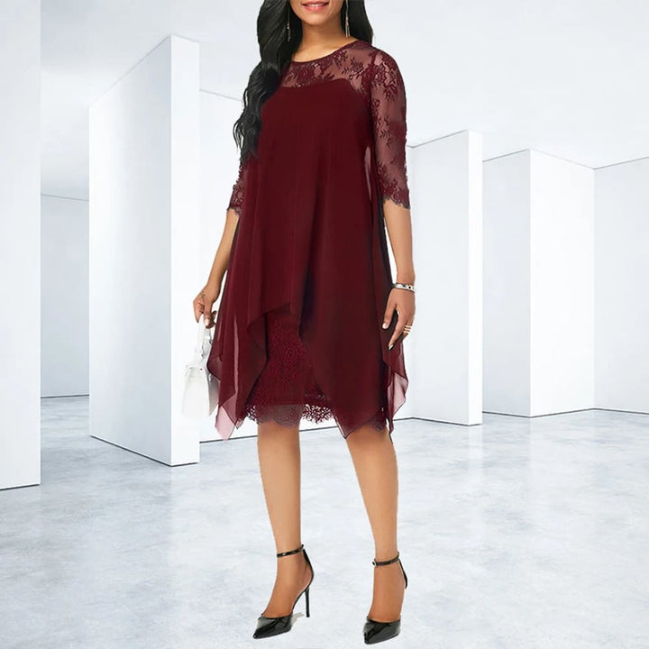 Mune | Plus Size Elegant Midi Dress