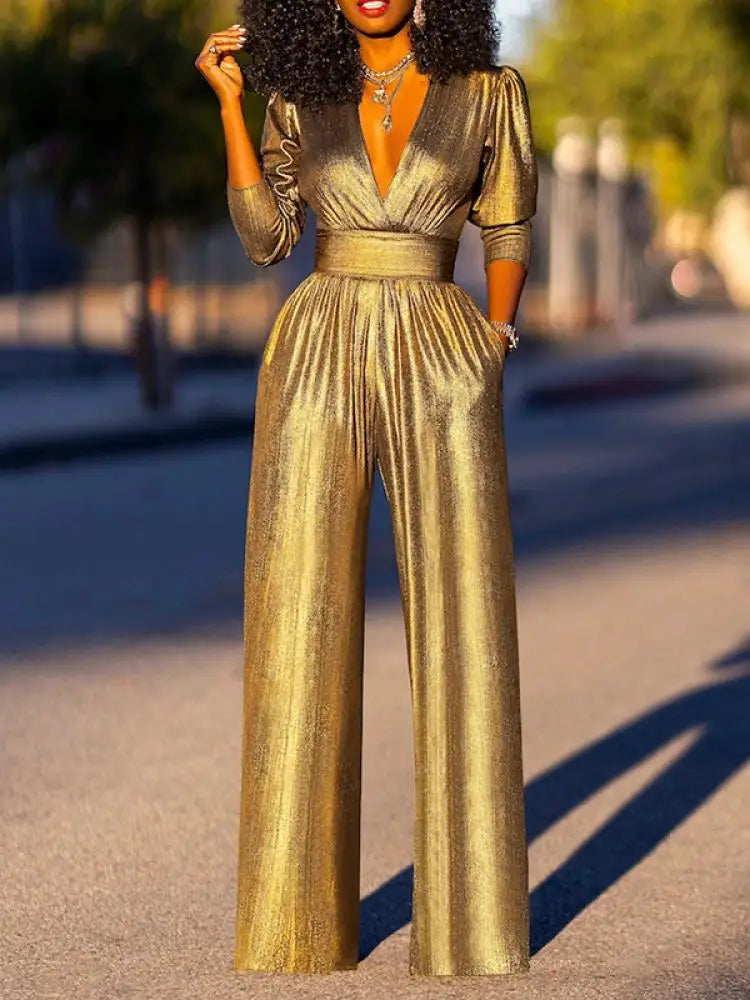 Mune | Shiny Jumpsuit