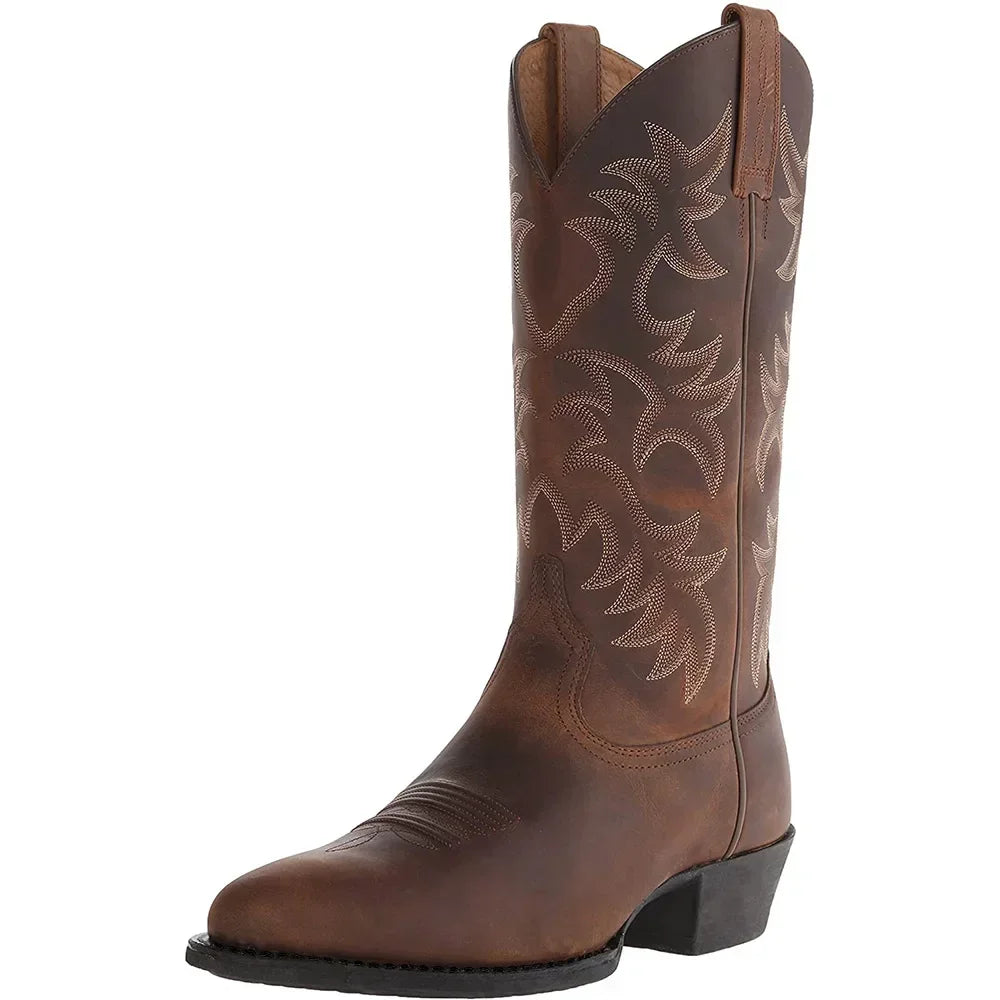 Mune | Leather Cowboy Boots - Macho - Style and Luxury