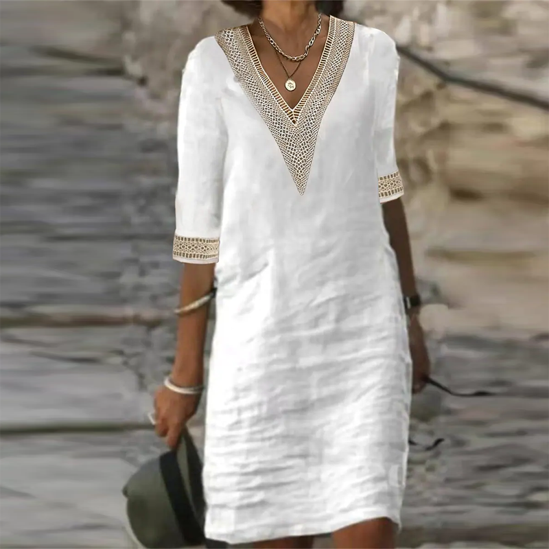 Mune Fashion | Stylish Linen Summer Dress for Women