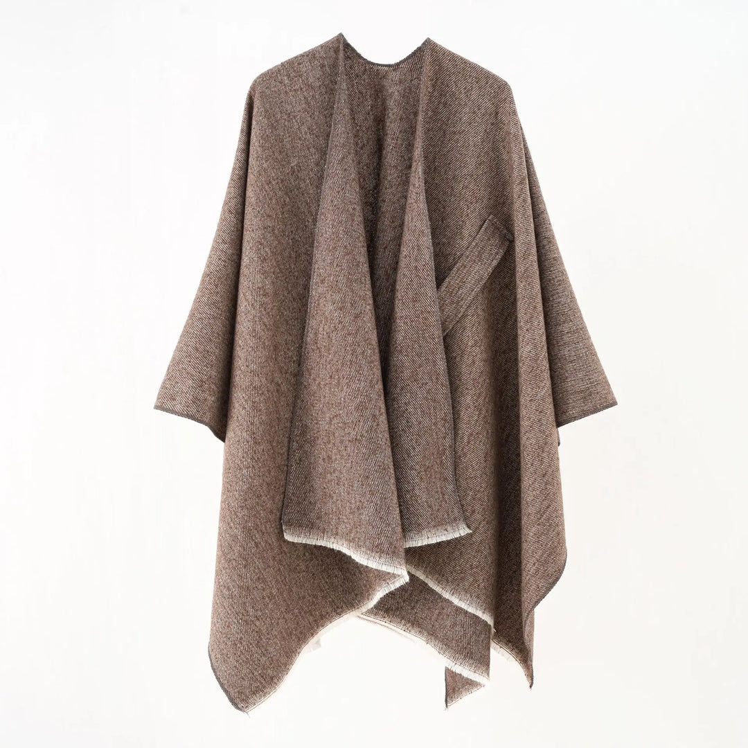 Mune | Cashmere Poncho Retro & Stylish