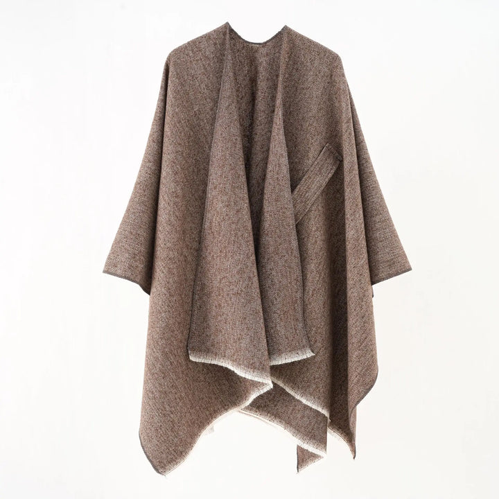 Mune | Cashmere Poncho Retro & Stylish