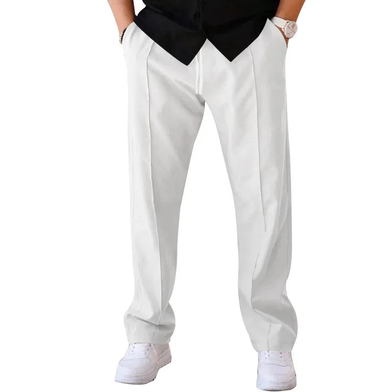 Men’s Loose-Fit Formal Trousers