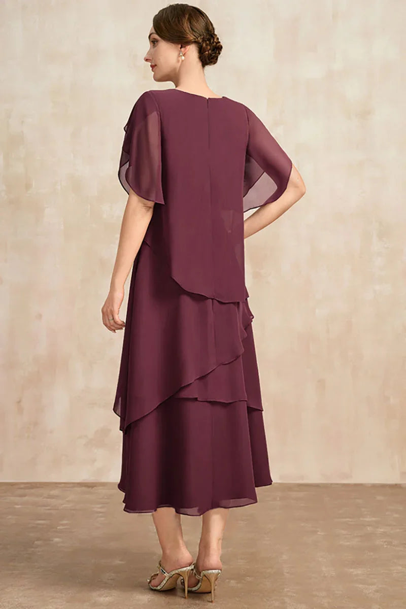 Mune Fashion | Plus Size Tiered Midi Dress
