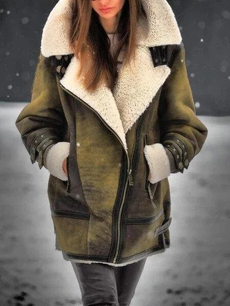 Mune | Women's Sheepskin Pilot Jacket