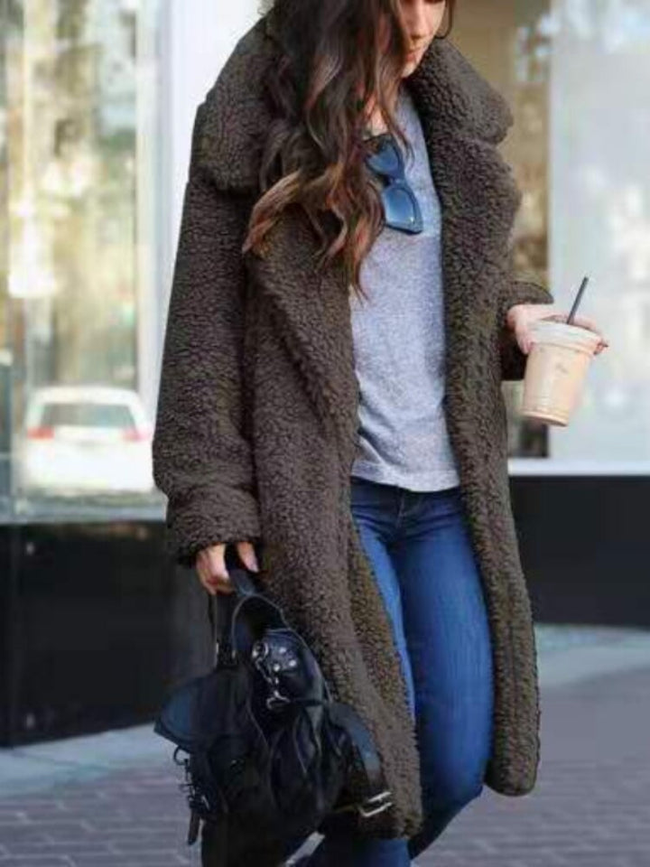 Mune | Hidden Pocket Teddy Coat