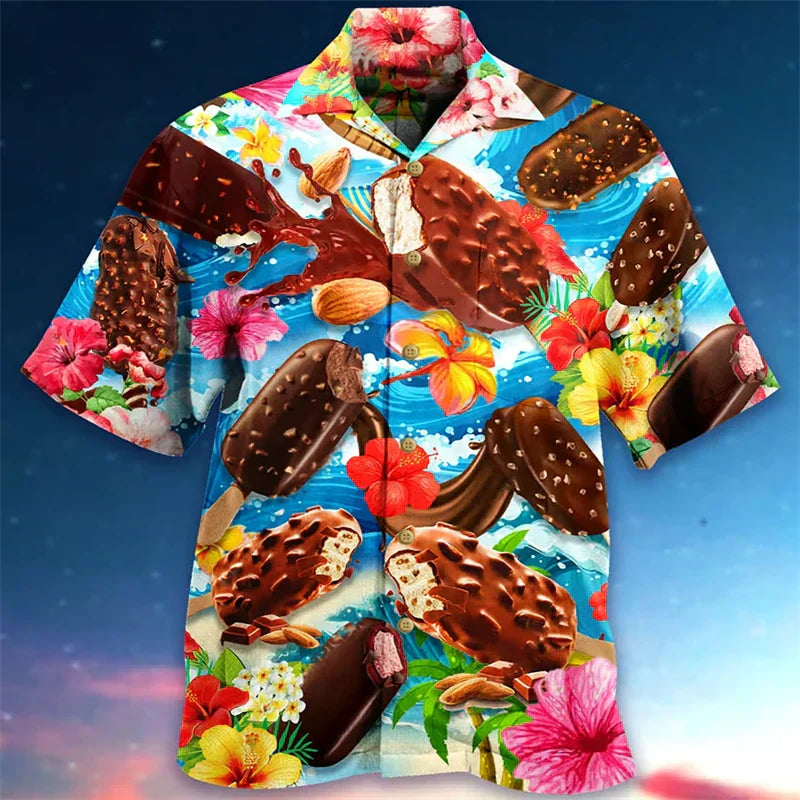Polo with Ice Cream Design