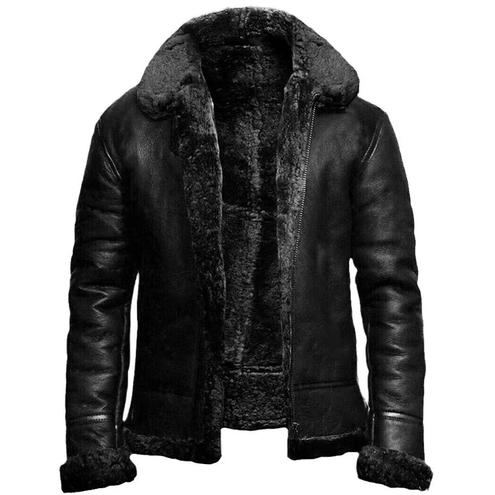 Mune | Leather Winter Coat