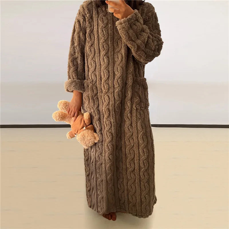 Mune | Fleece Teddy Dress