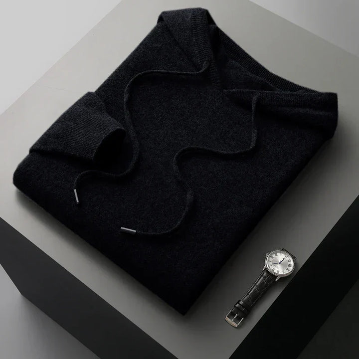 Mune | Hoodie Made of Wool Blend Warm and Comfortable