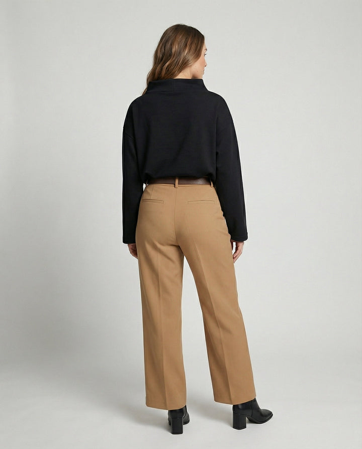 Oversize turtleneck sweater women